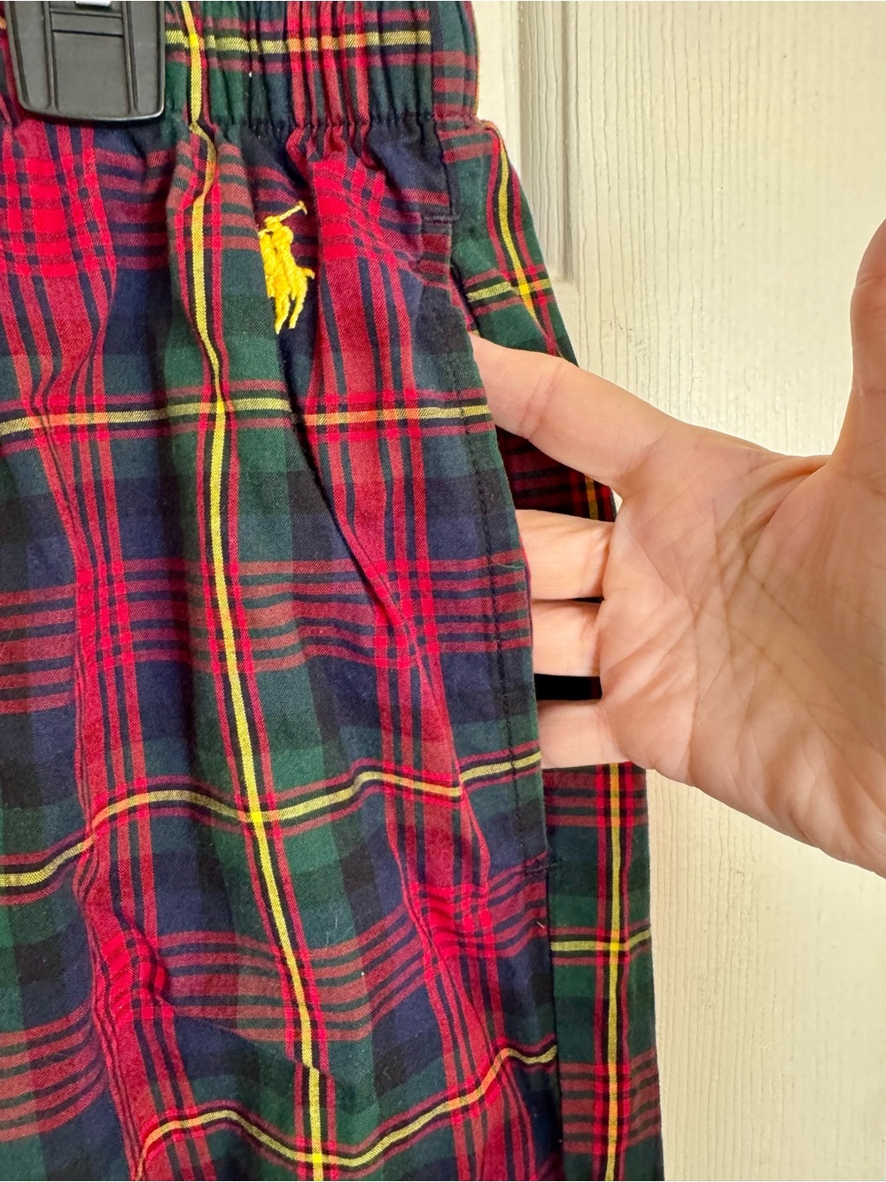 Polo Ralph Lauren Pony Player Woven Plaid Pajama Pant - Size XL - Picture 3 of 6
